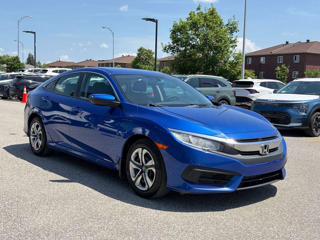 Honda Civic Sedan 2018 Bleu Gatineau - photo #6