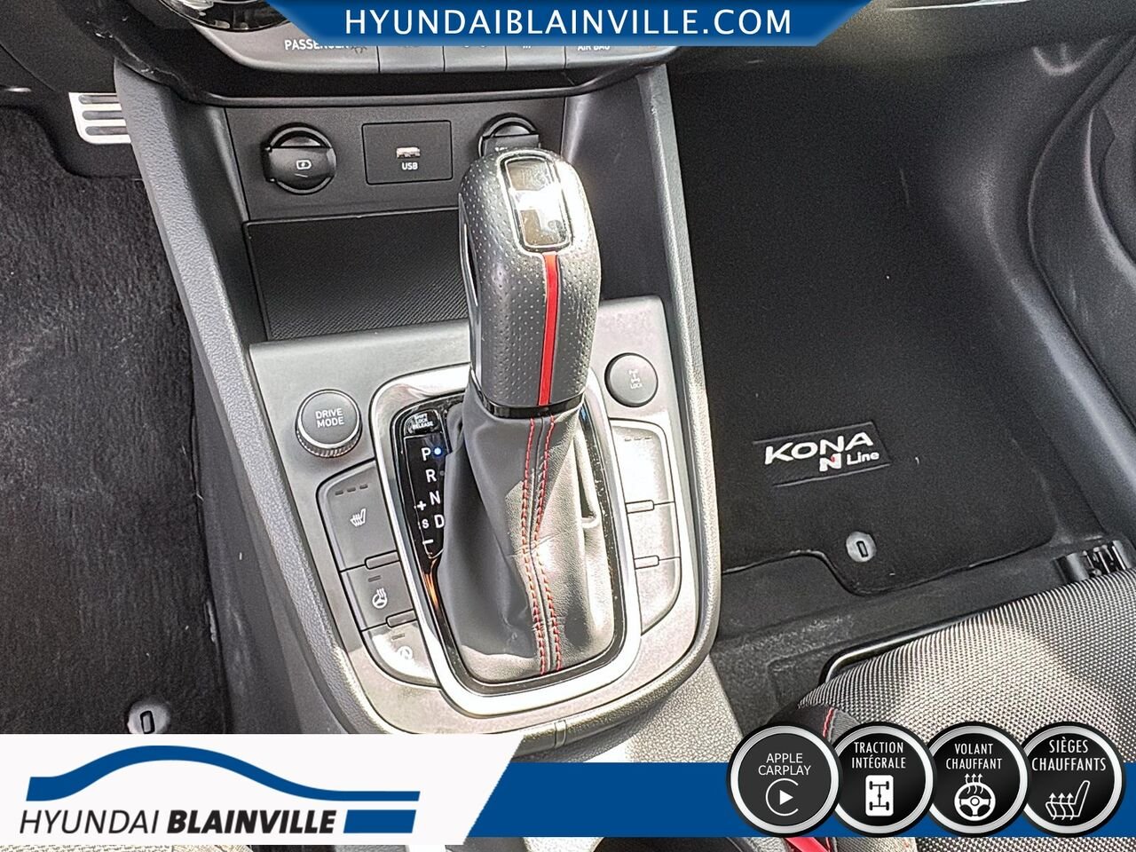 2022 Hyundai Kona Red Blainville - photo #21