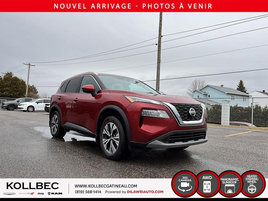 NISSAN ROGUE *** UN PROPRIO + CLEAN CARFAX + BAS KILOMÉTRAGE*** 2021 Rouge