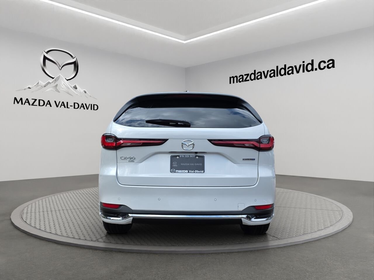 2026 Mazda CX-90 PHEV Signature PHEV, 7 passagers, toit pano, cuir, sièges ventilés Platinum Quartz Metallic Val-David - photo #16
