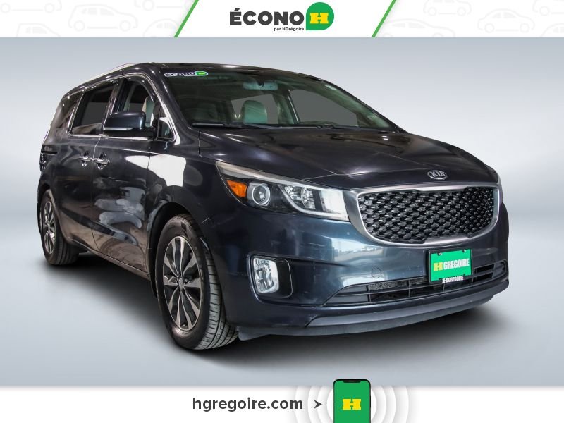 Kia Sedona 821071 | SX 8 PASSAGERS BLUETOOTH CAMÉRA MAGS 2016 Vert Laval - photo #0