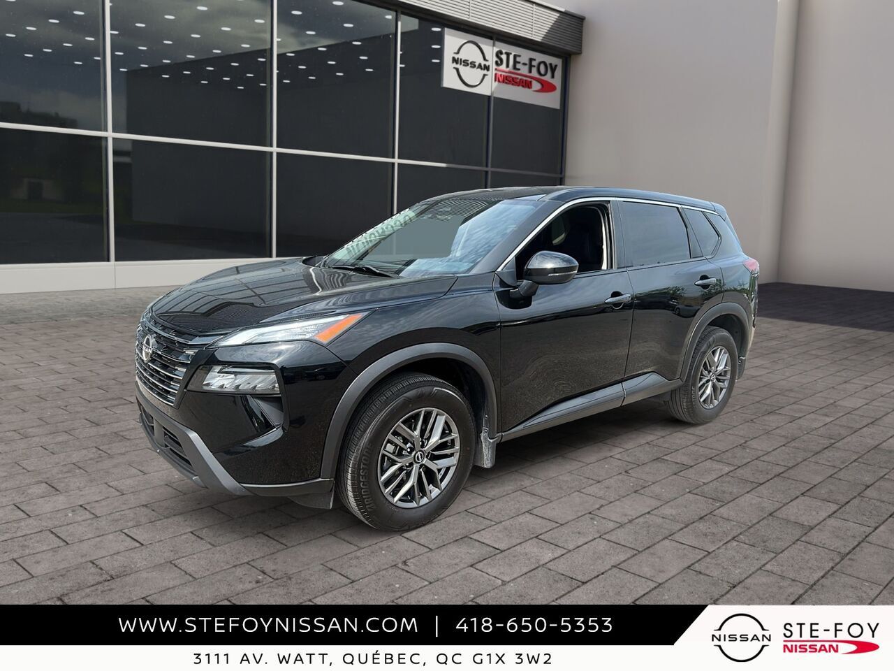 Black 2024 Nissan Rogue SUV / Crossover All-Wheel Drive Continuously Variable Transmission