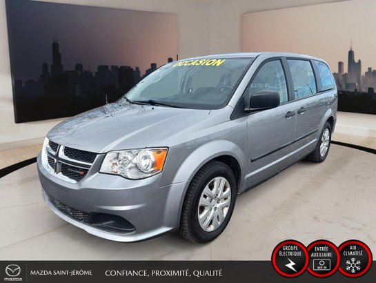 2017 Dodge Grand Caravan ENSEMBLE VALEUR PLUS | FAMILIALE | 4 PORTES Grey
