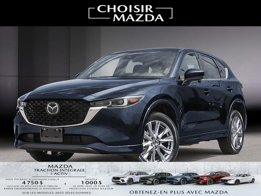 2025 Mazda CX-5 2025 Deep Crystal Blue Mica