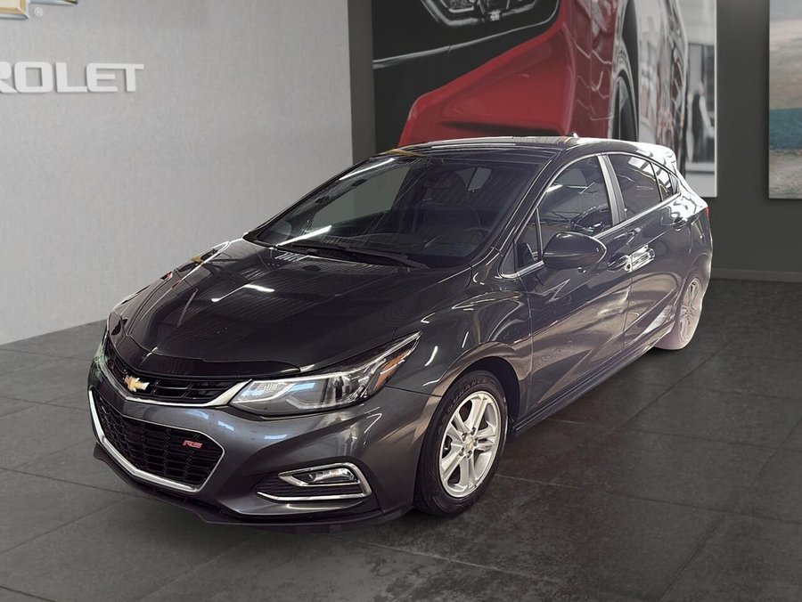 CHEVROLET CRUZE LT LT + 1-2-3 CHANCES AU CREDIT + GARANTIE DISPONIBLE 2018 Gris