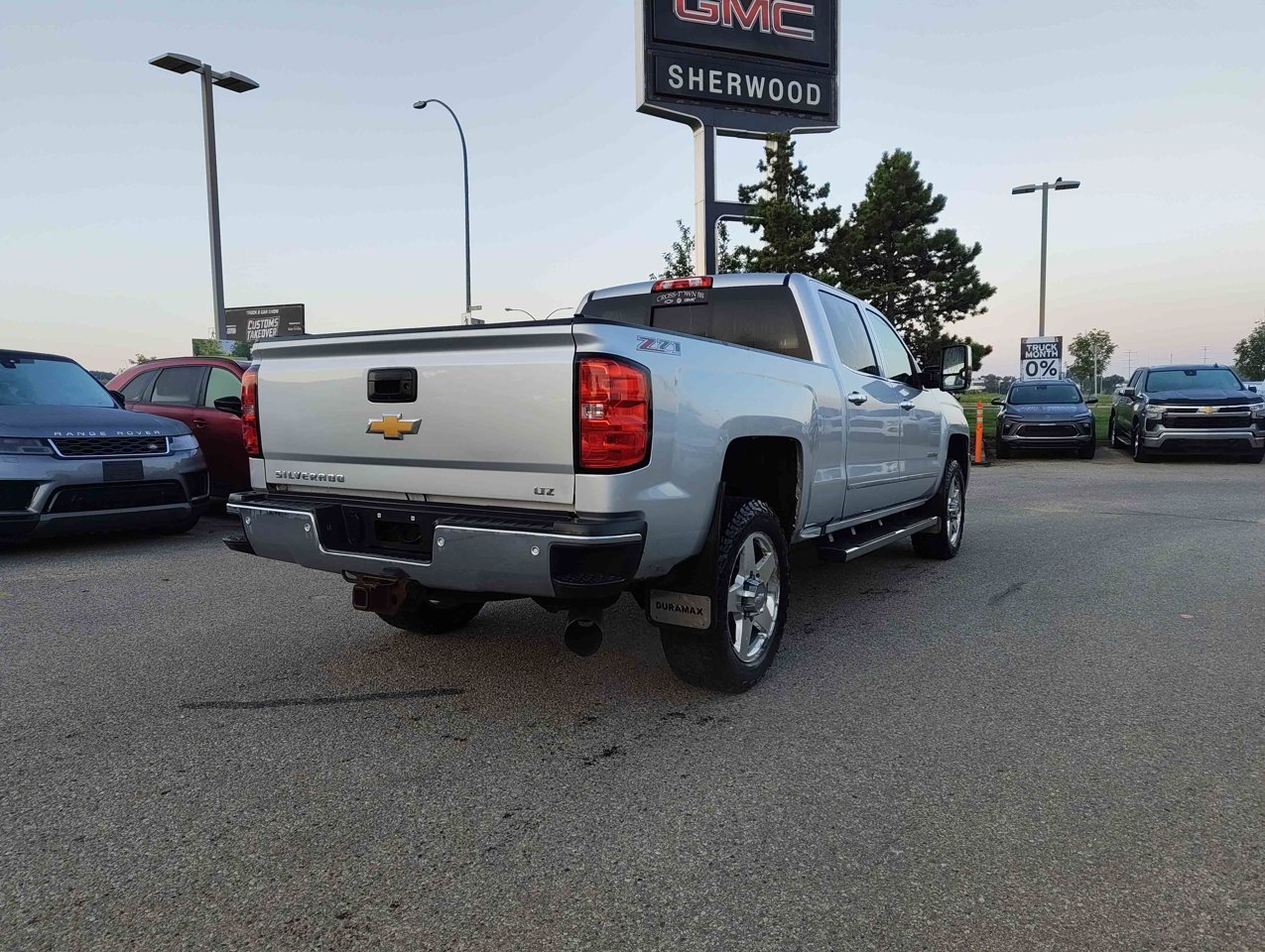 2016 Chevrolet Silverado 2500HD 4WD Crew Cab 153 LTZ Grey Sherwood Park - photo #4