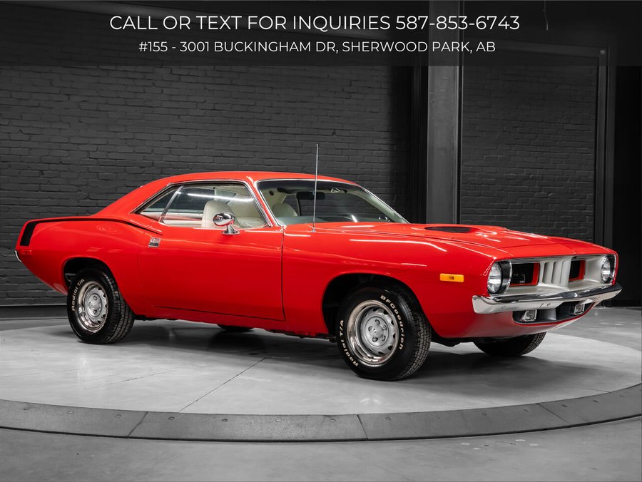 1972 Plymouth Barracuda 1972 Red
