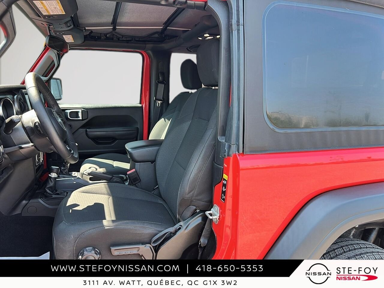 2023 Jeep Wrangler SPORT Red Ste-Foy - photo #8