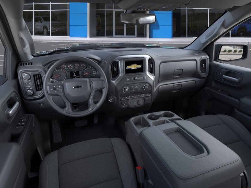 CHEVROLET SILVERADO 1500 Custom Trail Boss cabine multiplace 4RM 157 po 2026 Noir Sherbrooke - photo #14