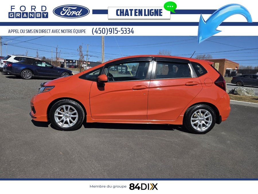 2018 Honda Fit Orange