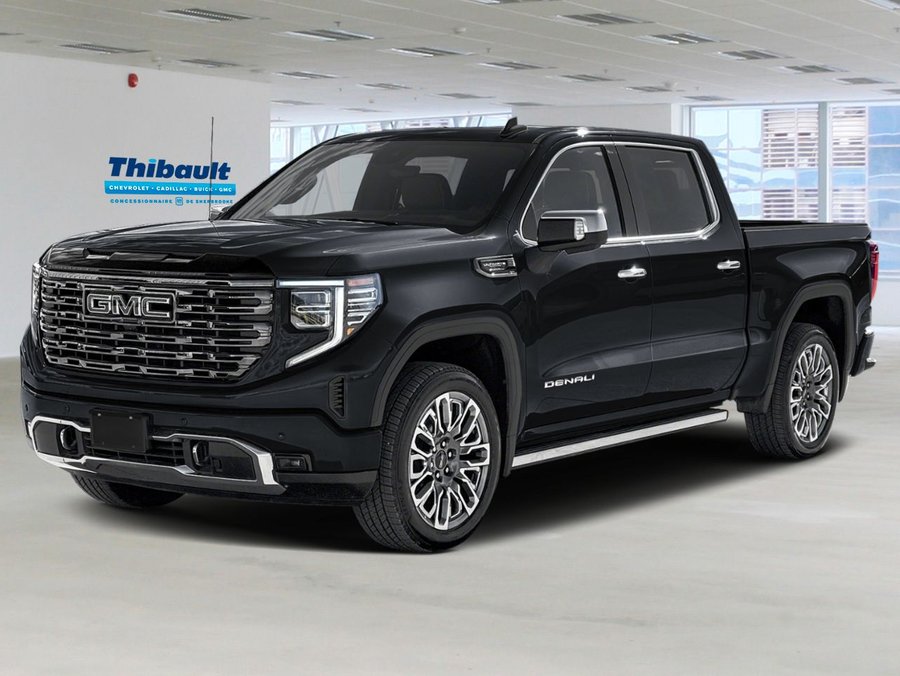 GMC Sierra 1500 Denali Ultimate cabine multiplace 4RM 147 po 2025 Noir onyx