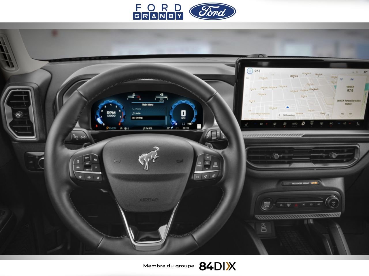 2026 Ford Bronco Sport Velocity Blue Metallic Granby - photo #6
