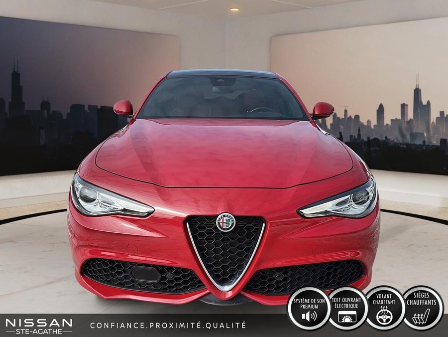 Alfa Romeo Giulia SPORT | AWD | CUIR |TOIT OUVRANT 2021 Rouge