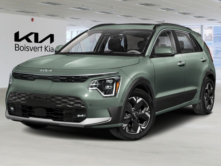 Kia Niro électrique 2026 2026 Vert paysage urbain