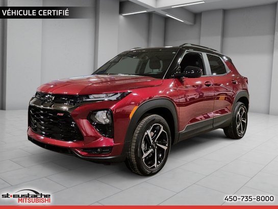 Chevrolet Trailblazer RS AWD-TURBO-SIÈGES ET VOLANT CHAUFFANTS-APPLE CARPLAY/ANDROID AUTO 2022 Rouge