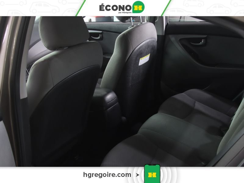 Hyundai Elantra 730686 | L+ AUTO A/C GR ELECT 2016 Gris Laval - photo #10