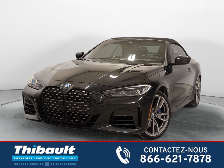 BMW M440i xDrive Convertible Premium Enhanced Package 2024 Noir
