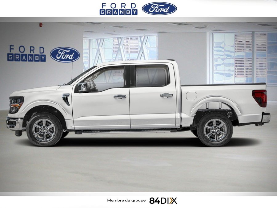 Ford F-150 XLT cabine SuperCrew 4RM caisse de 5,5 pi 2025 Blanc Oxford