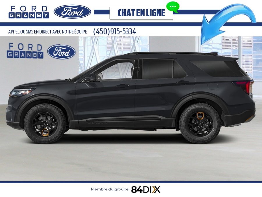 2026 Ford Explorer Agate Black Metallic