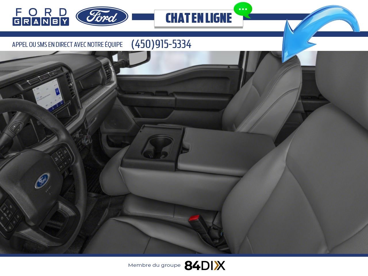 Ford Super Duty F-250 SRW 2026 Blanc Oxford Granby - photo #6