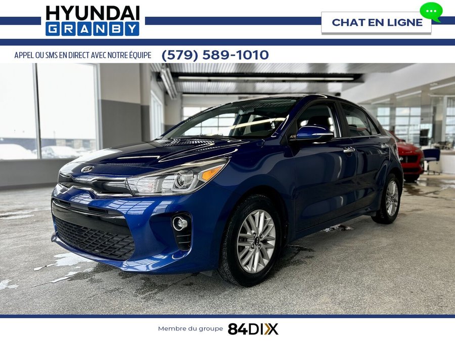 Kia Rio 5 portes 2020 2020 Bleu