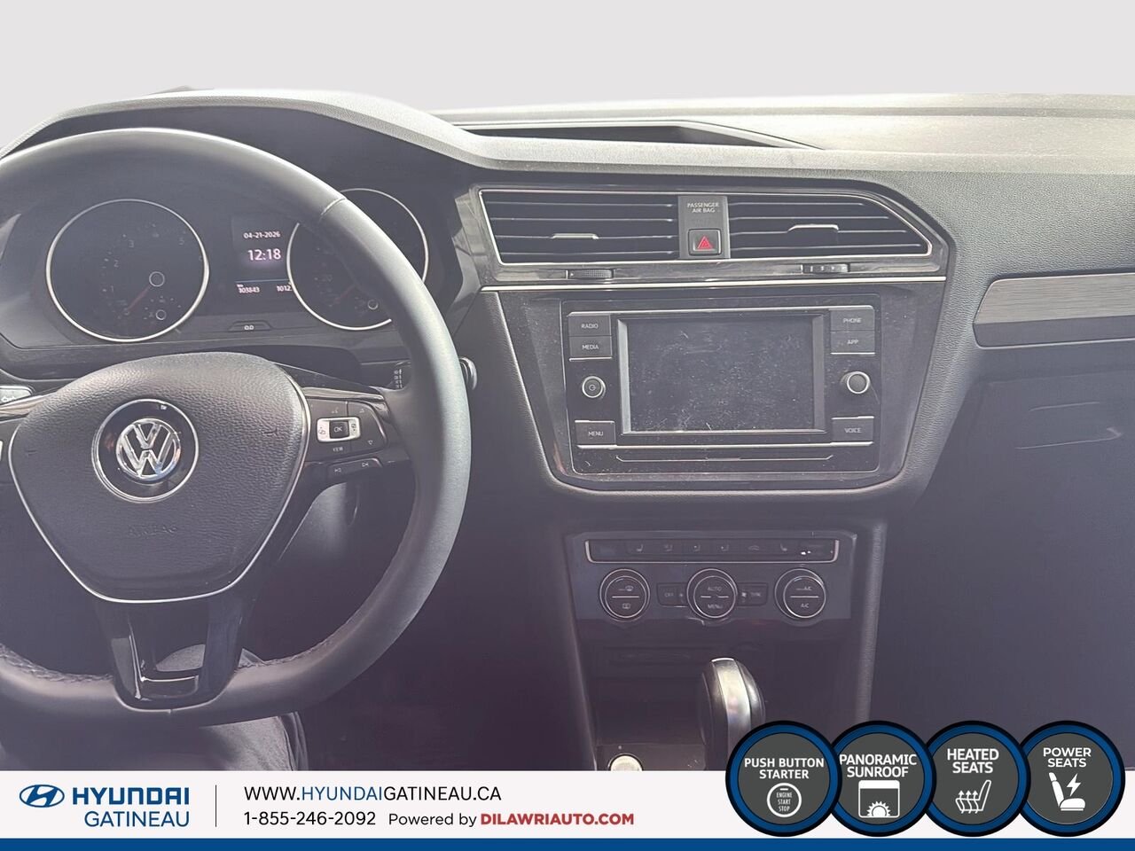 2020 Volkswagen Tiguan White Gatineau - photo #9