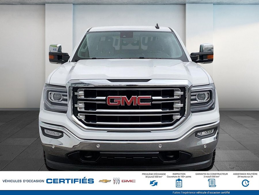 GMC SIERRA K1500 SLT SLT cabine multiplace 4RM, 153,0 po 2018 Blanc