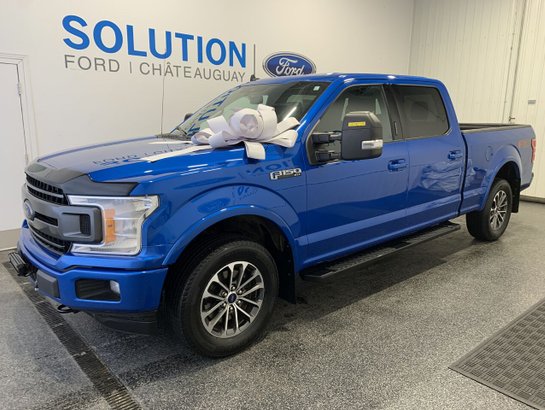 2019 Ford F-150 F150 XLT CREW CAB Blue