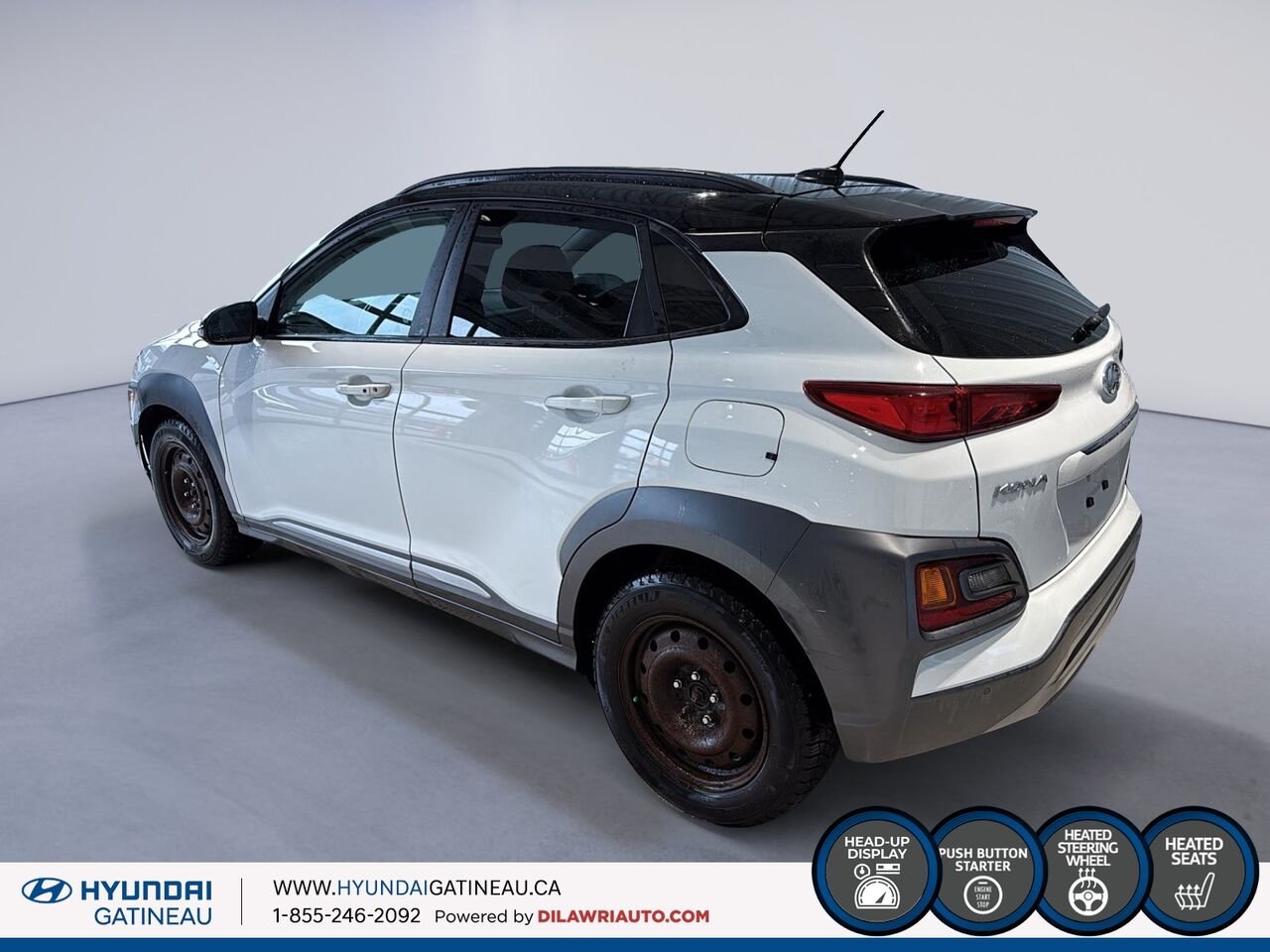 Hyundai Kona 2018 Blanc Gatineau - photo #3