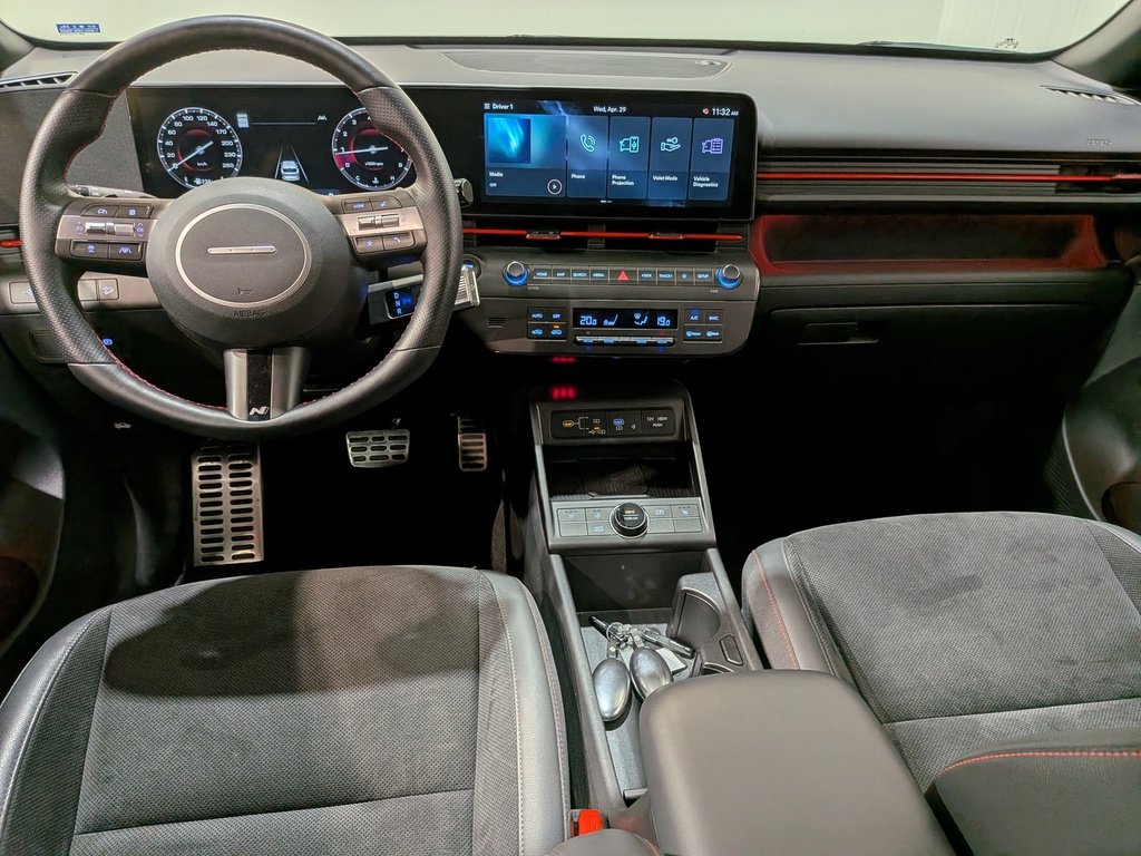 Hyundai Kona 1.6T N Line AWD 2025 Gris Val-David - photo #26