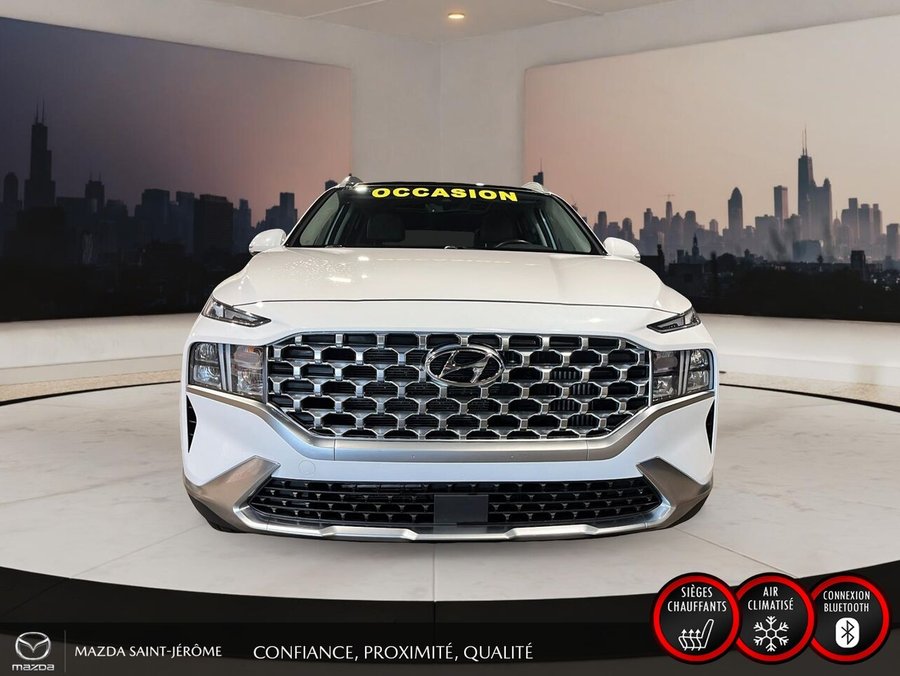 2022 Hyundai Santa Fe Hybrid TOIT PANORAMIQUE | CUIR | AWD | White