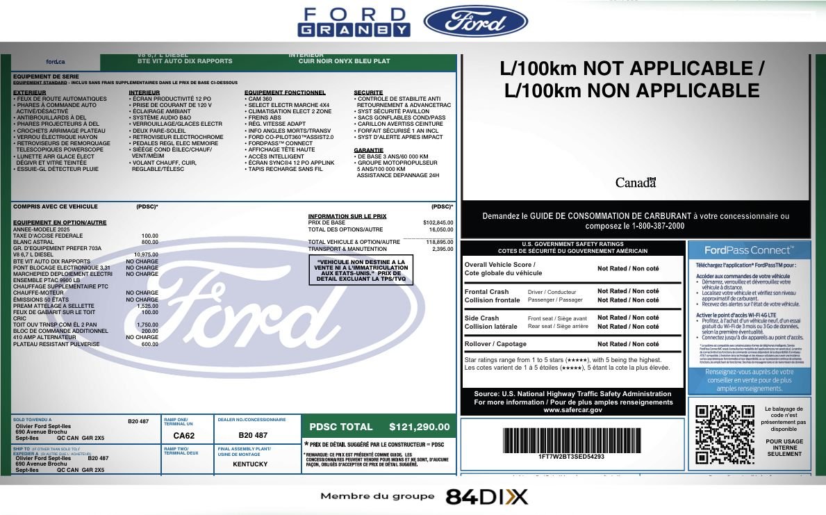 2025 Ford Super Duty F-250 SRW White Granby - photo #40