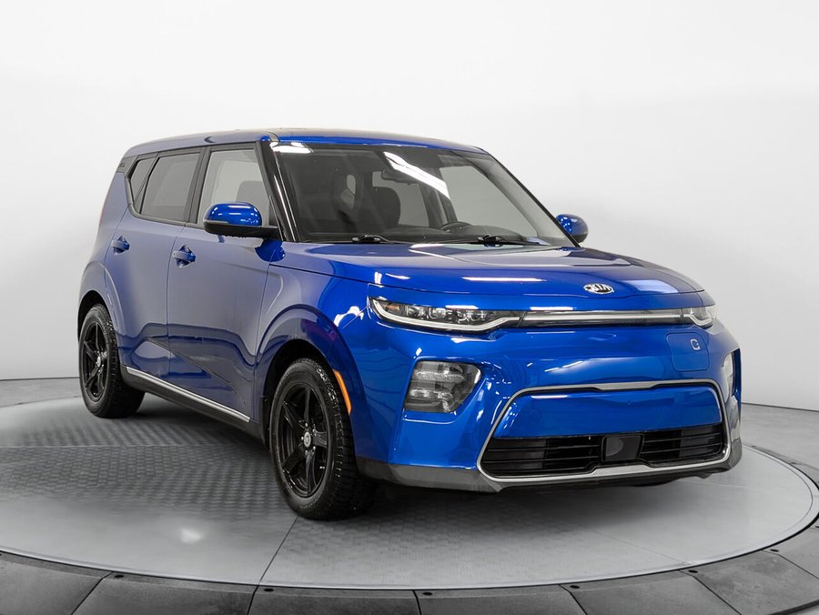 Kia SOUL 2020 Kia Soul Premium EV Electrique ***34.171 KM * 2020 Bleu