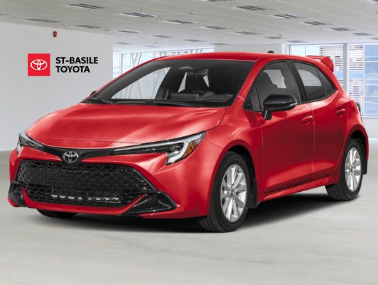 2026 TOYOTA Corolla Hatchback 2026 Finish Line Red
