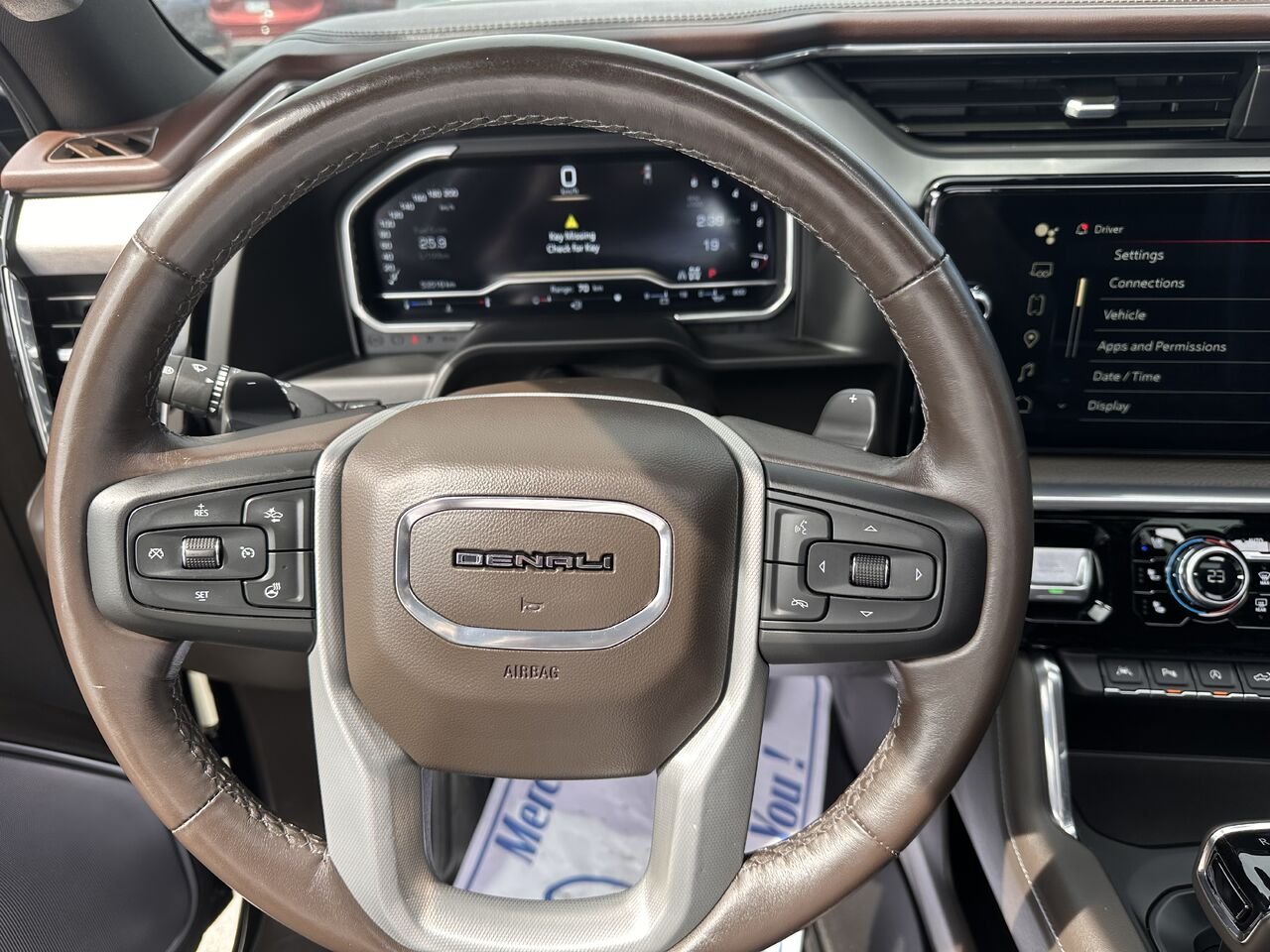 2023 GMC SIERRA K1500 DENALI Denali cabine multiplace 4RM 147 po Black Gatineau - photo #6