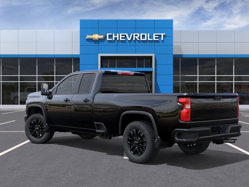 2026 CHEVROLET Silverado 2500HD K2500 HD SILVERADO DOUBLE CAB CUSTOM L/BOX (1CX) BLACK Rivière-du-Loup - photo #2