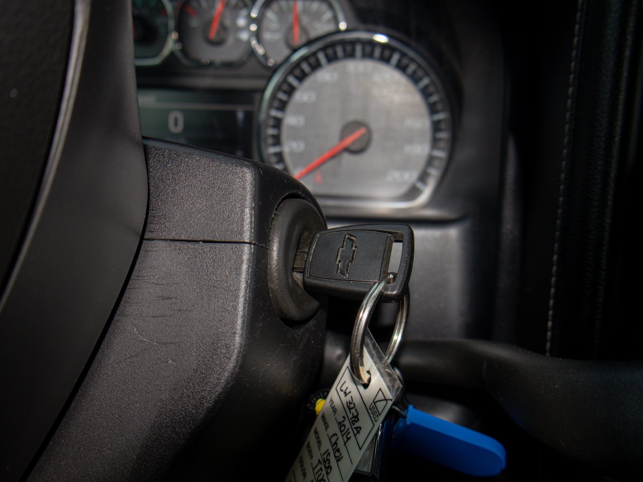 2014 Chevrolet Silverado 1500 4WD Crew Cab Short Box LTZ w/2LZ Blue Sherwood Park - photo #27