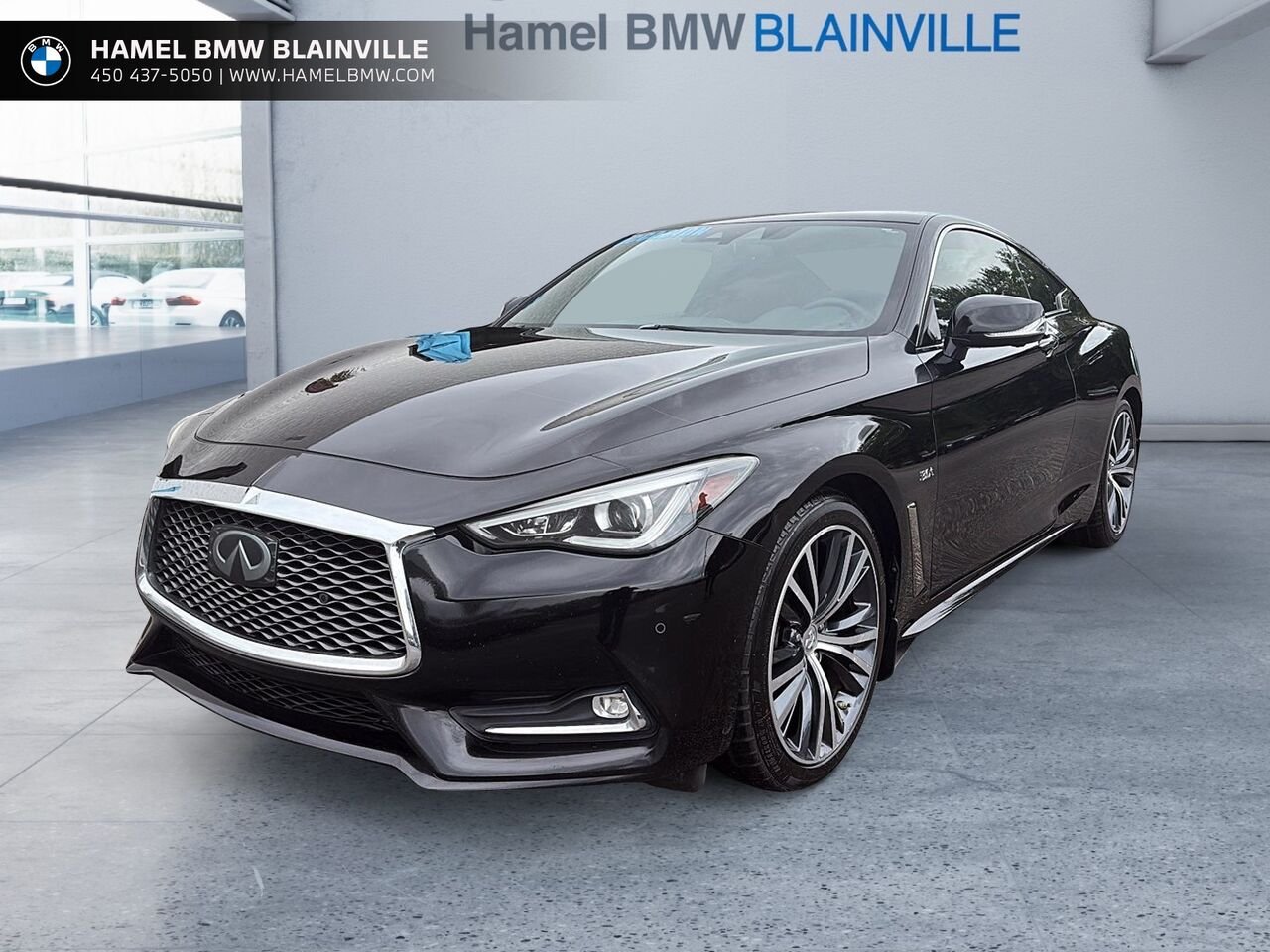 2017 INFINITI Q60 3.0t coupé 2 portes Black Blainville - photo #0