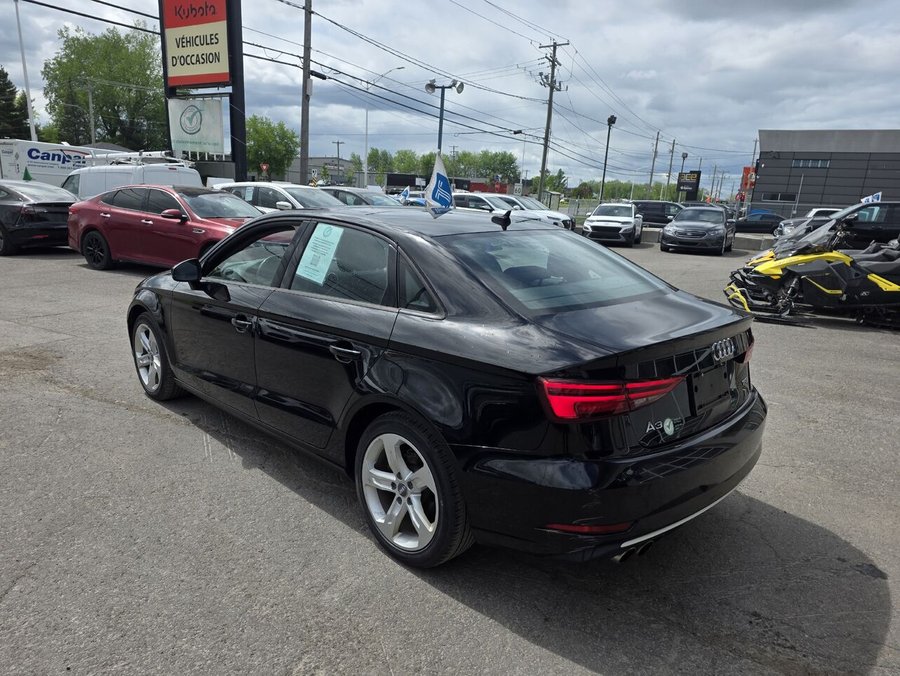Audi A3 berline 2018 2018 Noir
