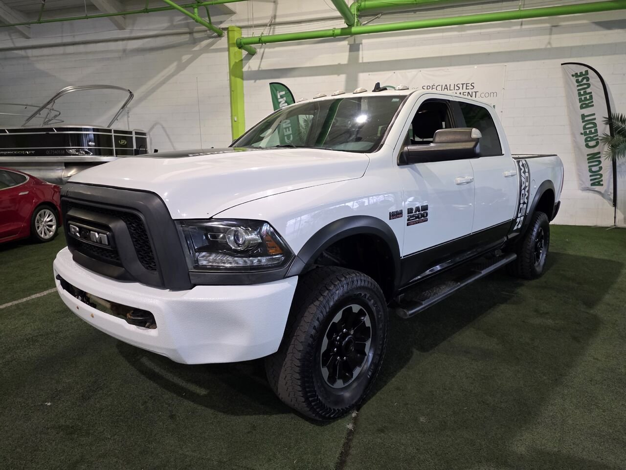 Ram 2500 2018 Blanc Longueuil, - photo #1