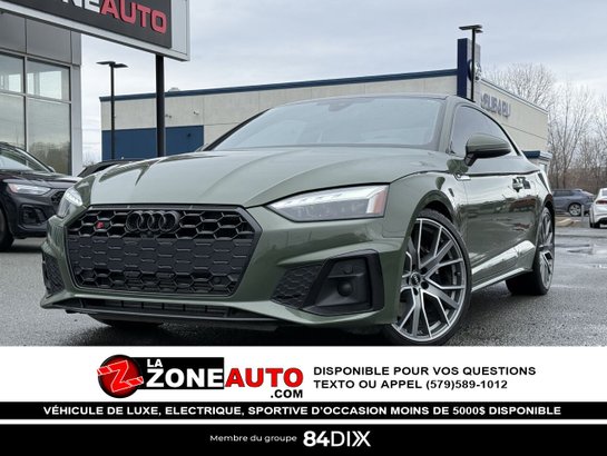 Audi S5 District Green 2021 2021 Vert