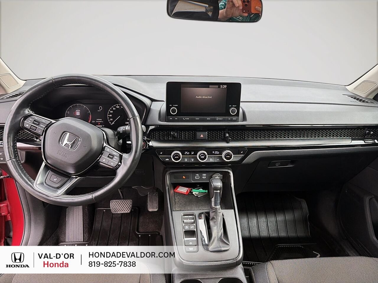 Honda CR-V SPORT AWD GARANTIE PROLONGÉE 2023 Rouge Val-d'Or - photo #7