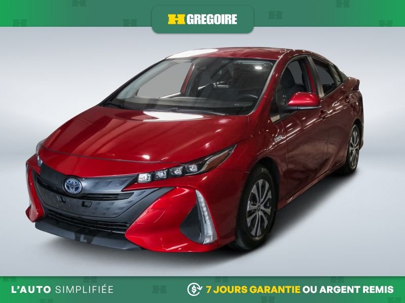 Toyota Prius 2021 Rouge Saint-Eustache - photo #2
