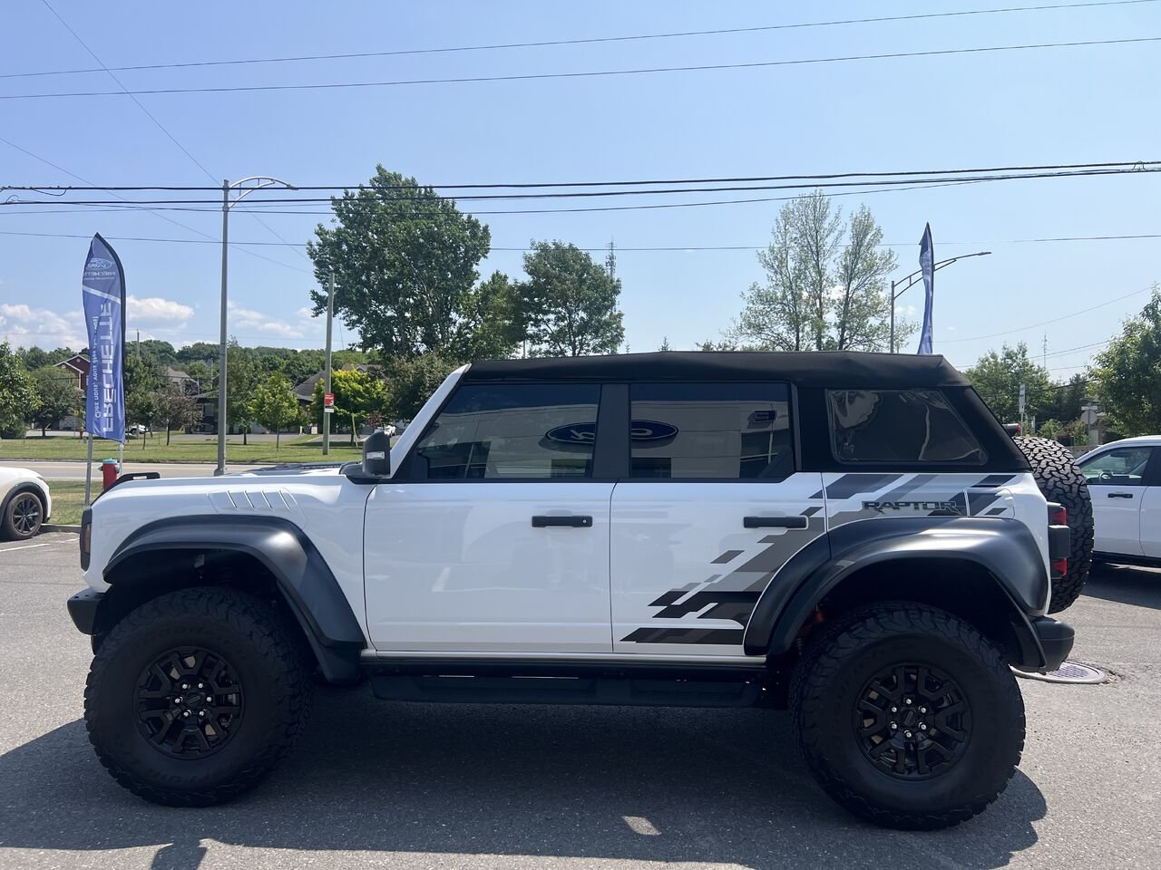 Ford Bronco 2025 Blanc Oxford Montmagny - photo #4