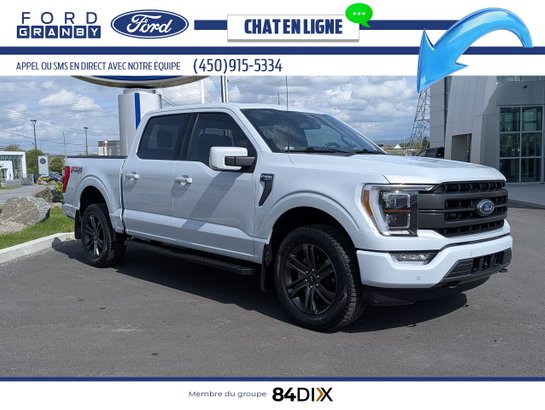 Ford F-150 LARIAT cabine SuperCrew 4RM caisse de 5,5 pi 2022 