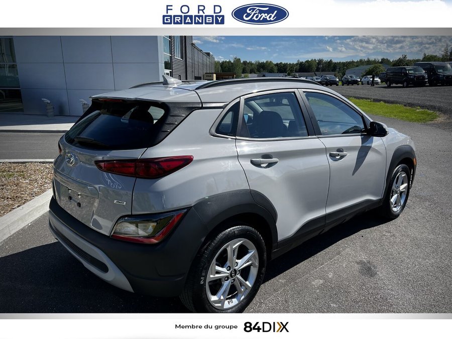 Hyundai Kona 2.0L Preferred TI avec ensemble soleil et cuir 2023 Gris