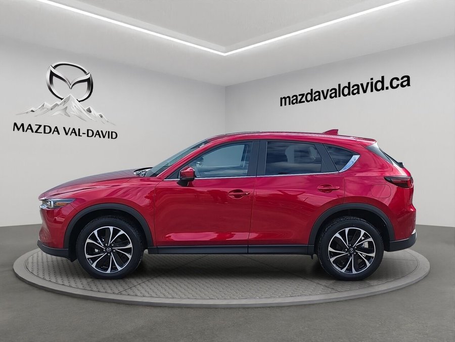 Mazda CX-5 Gs, awd, Toit ouvrant, volant et rétroviseurs chauffants, hayon électrique 2025 Rouge vibrant cristal métallisé