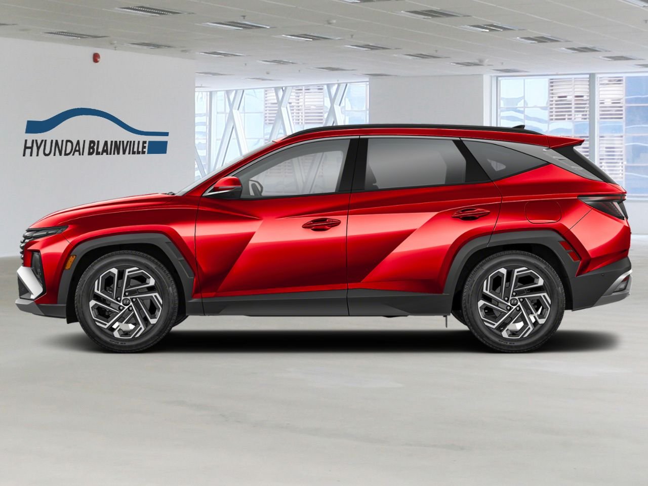 Hyundai Tucson hybride rechargeable 2025 Blanc cristal Blainville - photo #1