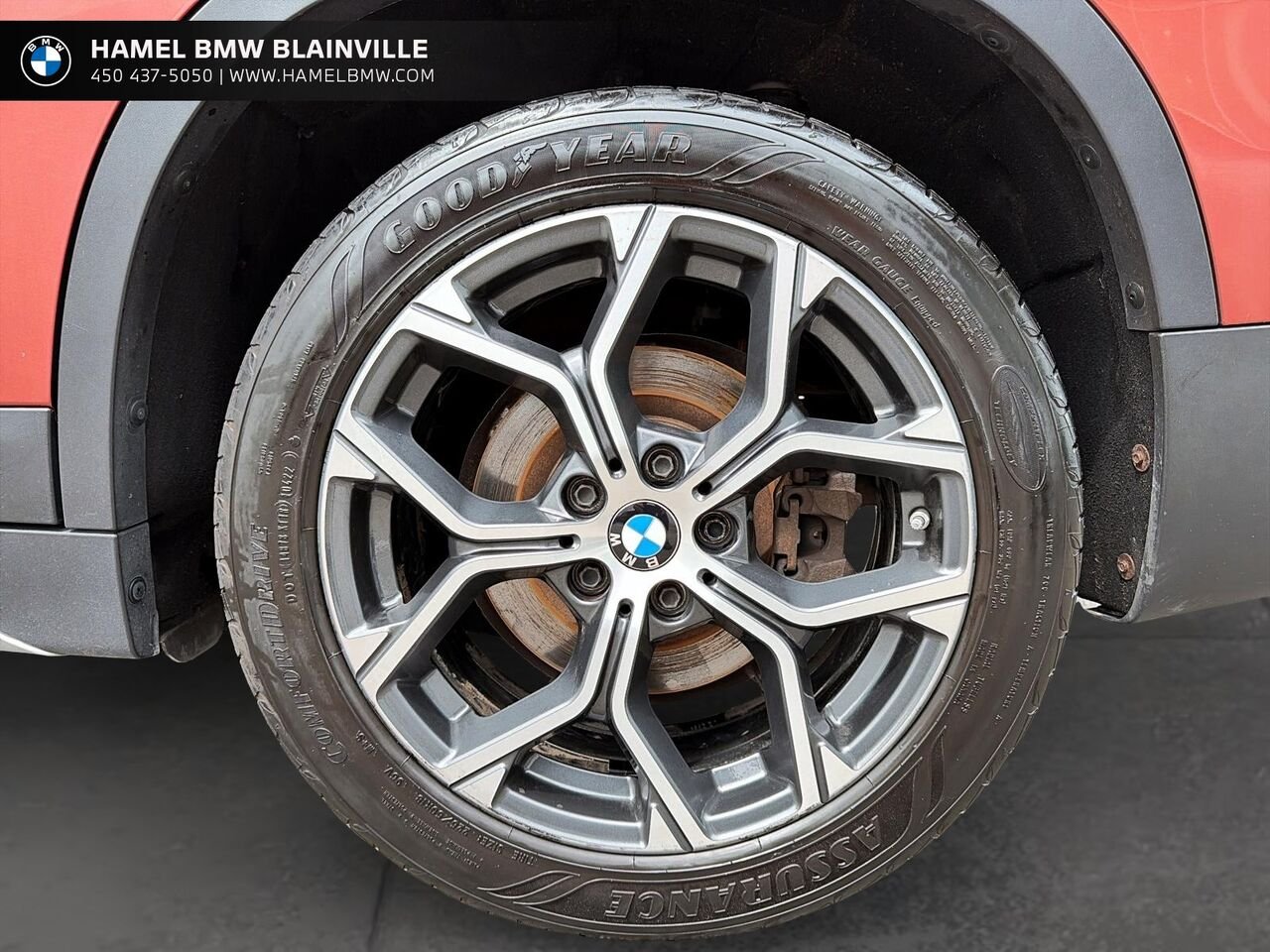 BMW X1 xDrive28i véhicule d'activités sportives 2020 Orange Blainville - photo #6