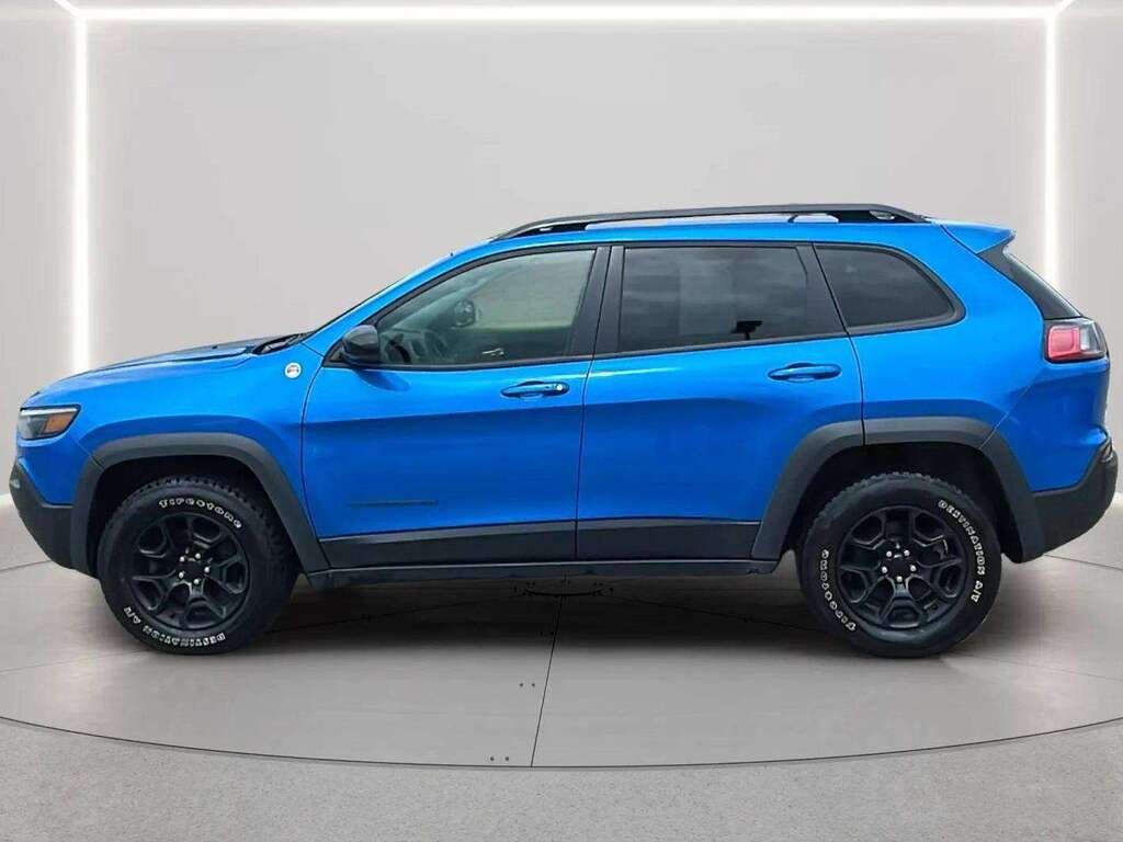 2022 Jeep Cherokee Blue Gatineau - photo #1